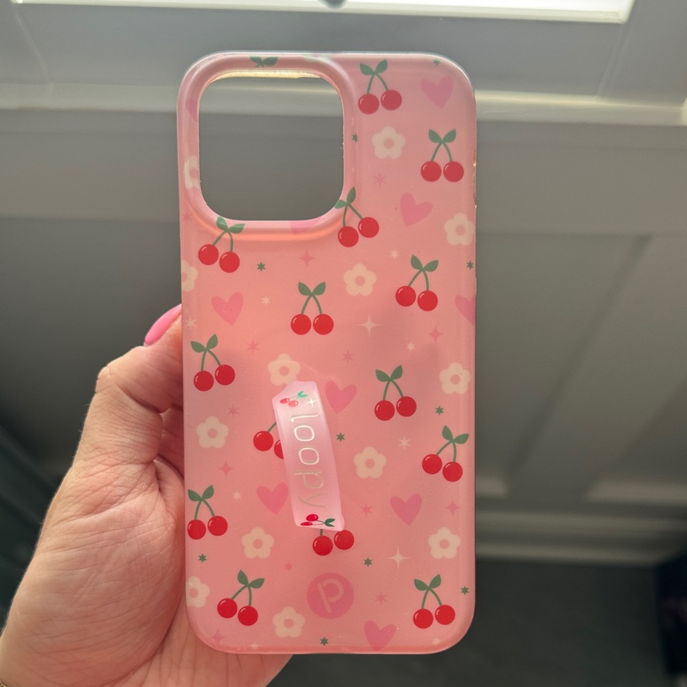 Cherry Cute x Krista Horton Loopy iPhone 15 pro max case